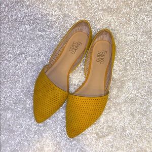 Franco Sarto Mustard Flats